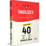 Editör Yayınları LGS İngilizce (10 Sarmal + 30 Karma) 40 Deneme Sınavı 